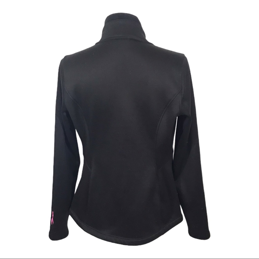 North Face Breast Cancer Black Soft Shell Jacket S - Picture 5 of 10